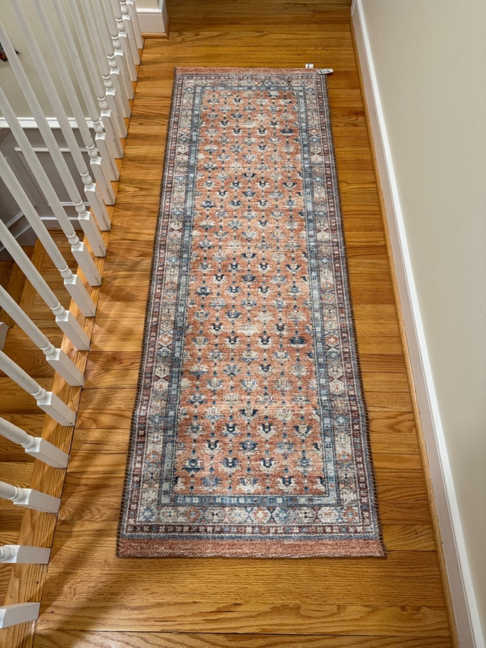 NWT, Sonoma runner, 24” x 72”, multicolor, with rubber backing